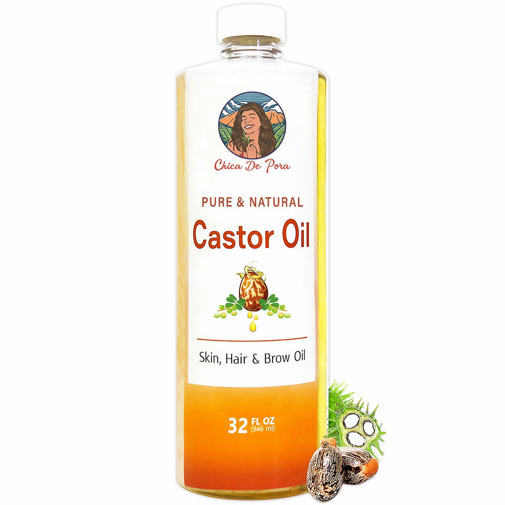 Chica De Pora 32 ounce Pure Castor Oil