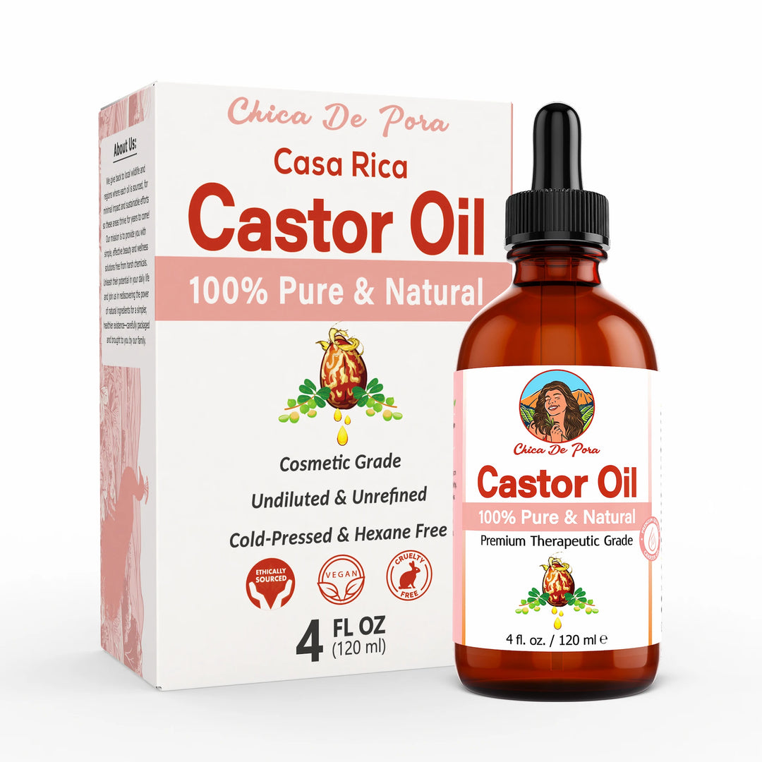 Chica De Pora 4 Ounce Pure Castor Oil