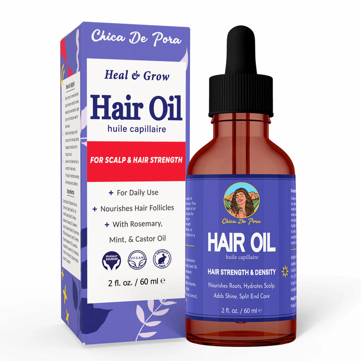 ChicaDePora Hair Oil 2 ounce bottle