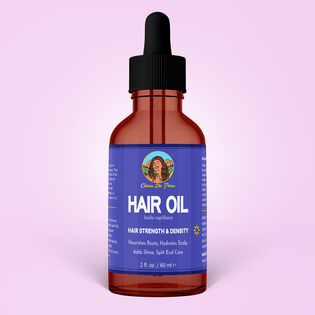 ChicaDePora Hair Oil 2 ounce bottle