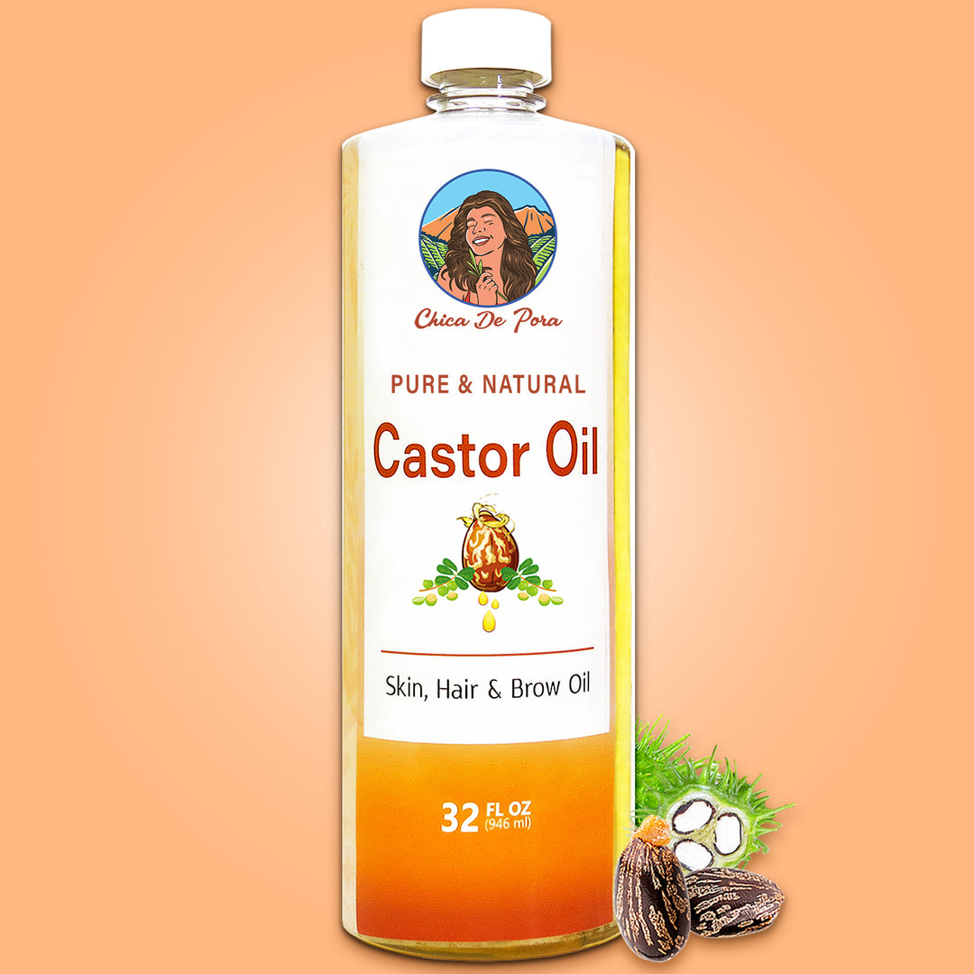 Chica De Pora 32 ounce Pure Castor Oil