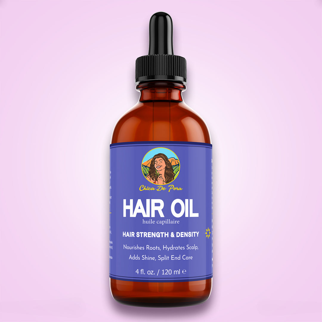 ChicaDePora Hair Oil 4 ounce bottle