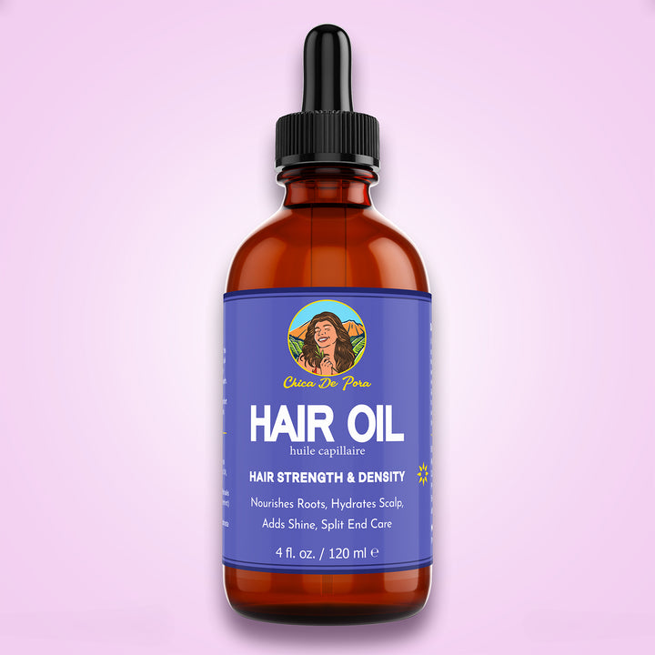 ChicaDePora Hair Oil 4 ounce bottle