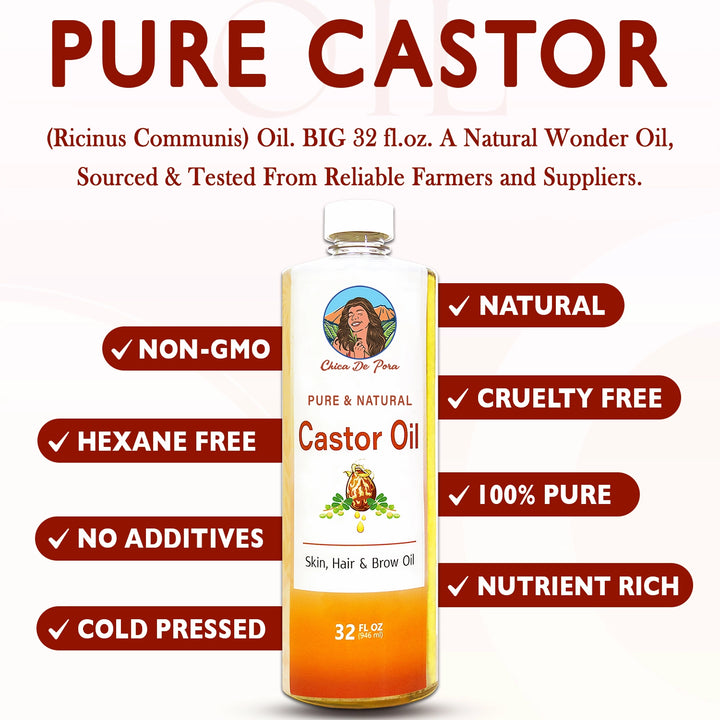 Chica De Pora Pure Castor Oil