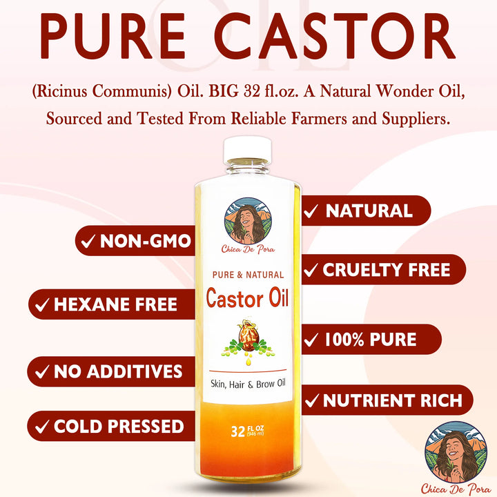 Chica De Pora Pure Castor Oil